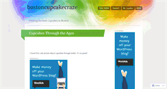 Desktop Screenshot of bostoncupcakecraze.wordpress.com