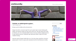 Desktop Screenshot of anettesundby.wordpress.com