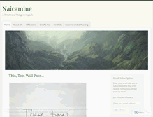 Tablet Screenshot of naicamine.wordpress.com