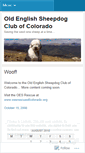 Mobile Screenshot of oesclubofcolorado.wordpress.com