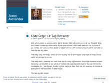 Tablet Screenshot of jasona.wordpress.com