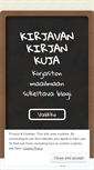 Mobile Screenshot of kirjaviikari.wordpress.com