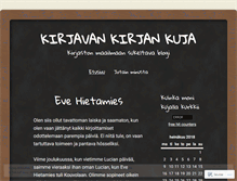 Tablet Screenshot of kirjaviikari.wordpress.com