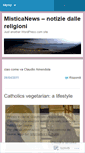 Mobile Screenshot of misticanews.wordpress.com