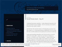 Tablet Screenshot of newnewyorkermarketing.wordpress.com