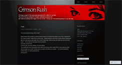 Desktop Screenshot of crimsonrush.wordpress.com