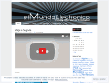 Tablet Screenshot of elmundoelectronico.wordpress.com
