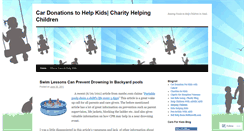 Desktop Screenshot of cardonationsforkids.wordpress.com