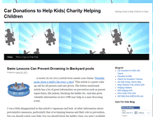 Tablet Screenshot of cardonationsforkids.wordpress.com