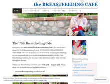 Tablet Screenshot of breastfeedingcafe.wordpress.com