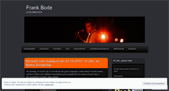 Desktop Screenshot of frankbode.wordpress.com