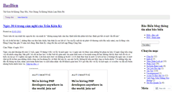 Desktop Screenshot of baobien.wordpress.com