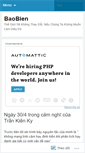 Mobile Screenshot of baobien.wordpress.com