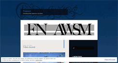 Desktop Screenshot of fnawsm.wordpress.com
