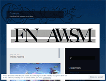 Tablet Screenshot of fnawsm.wordpress.com