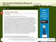 Tablet Screenshot of greatestchristianalbums.wordpress.com