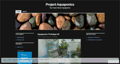 Desktop Screenshot of projectaquaponics.wordpress.com