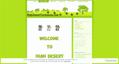 Desktop Screenshot of hidesertcockapoos.wordpress.com