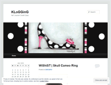 Tablet Screenshot of klogging.wordpress.com