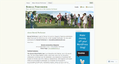 Desktop Screenshot of borealperformer.wordpress.com