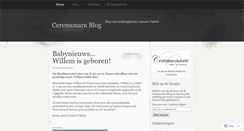 Desktop Screenshot of ceremonara.wordpress.com