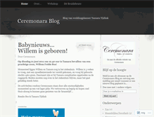 Tablet Screenshot of ceremonara.wordpress.com