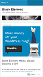 Mobile Screenshot of blackelement.wordpress.com