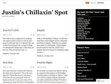 Tablet Screenshot of justing22.wordpress.com