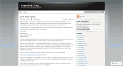 Desktop Screenshot of capitalizedliving.wordpress.com