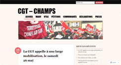 Desktop Screenshot of cgtchamps.wordpress.com