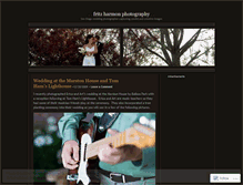 Tablet Screenshot of fritzharmon.wordpress.com