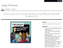 Tablet Screenshot of amyturman.wordpress.com
