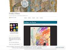 Tablet Screenshot of funkyfibers.wordpress.com