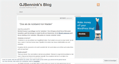 Desktop Screenshot of gjmbennink.wordpress.com