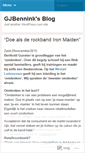 Mobile Screenshot of gjmbennink.wordpress.com