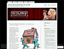 Tablet Screenshot of istilabkaraokeplayer.wordpress.com