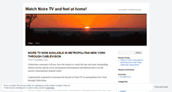 Desktop Screenshot of noiretv.wordpress.com
