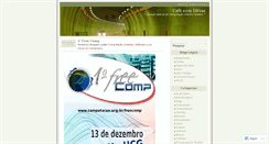 Desktop Screenshot of cafecomideias.wordpress.com