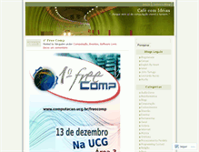 Tablet Screenshot of cafecomideias.wordpress.com