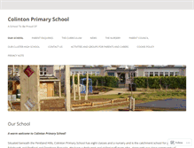 Tablet Screenshot of colintonprimaryschool.wordpress.com