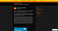 Desktop Screenshot of deanspace.wordpress.com