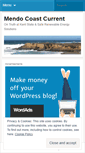 Mobile Screenshot of mendocoastcurrent.wordpress.com
