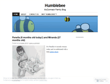 Tablet Screenshot of humblebeedotinfo.wordpress.com