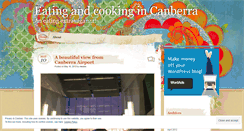 Desktop Screenshot of eatingincanberra.wordpress.com