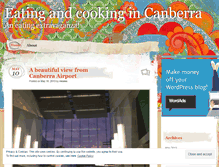 Tablet Screenshot of eatingincanberra.wordpress.com