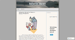Desktop Screenshot of behaviormaven.wordpress.com
