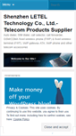 Mobile Screenshot of letel.wordpress.com