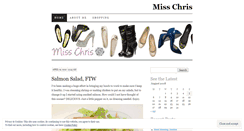Desktop Screenshot of misschrisblog.wordpress.com