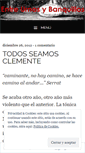 Mobile Screenshot of entreurnasybanquillos.wordpress.com