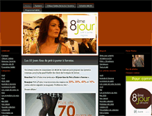 Tablet Screenshot of 8emejour.wordpress.com